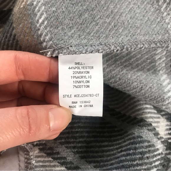 Grey plaid Melloday jacket - Picture 5 of 6